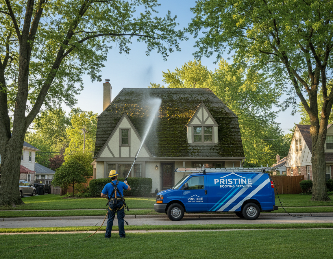 Westerville Roof Washing And Algae Removal